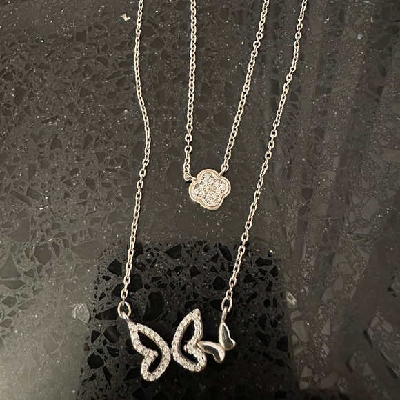 Silver s925 necklace set - Picture 3 of 3